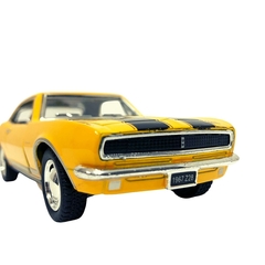 Miniatura Chevrolet Camaro Z-28 1967 Amarelo 1/37 Kinsmart na internet