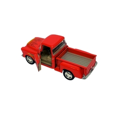 Miniatura Chevy 3100 Stepside Pick-Up 1955 Laranja Flame 1/32 Kinsmart - comprar online