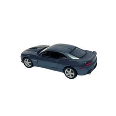 Miniatura Chevrolet Camaro 2014 Prata 1/38 Kinsmart na internet