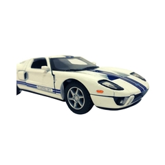 Miniatura Ford GT 2006 Branco 1/36 Kinsmart