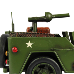 Miniatura Carro Militar Jeep Arm 31cm Verito