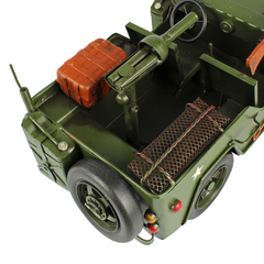 Miniatura Carro Militar Jeep Arm 31cm Verito