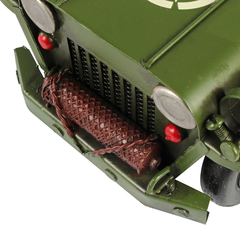 Miniatura Carro Militar Jeep Arm 31cm Verito