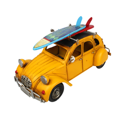 Miniatura de Metal Retrô A Caminho Da Praia Amarelo Verito - Escala 1:18 - comprar online