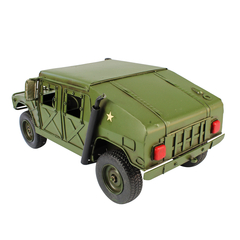 Miniatura Carro Viatura Militar HMMWV Retro Verito