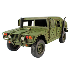 Miniatura Carro Viatura Militar HMMWV Retro Verito