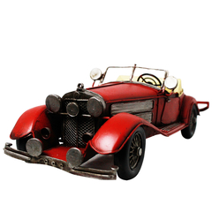 Miniatura Carro 500k 1936 Vermelha Verito - MLK UP STORE LTDA