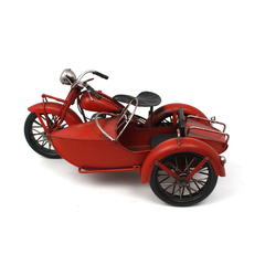 Miniatura Moto Com Sidecar UHL 1937 Red Verito - comprar online