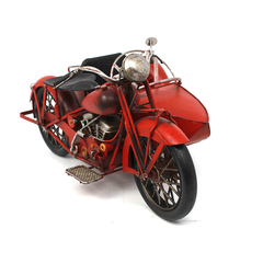 Imagem do Miniatura Moto Com Sidecar UHL 1937 Red Verito