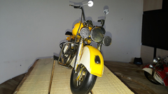 Miniatura Moto Motorcycle Yellow 1216 Verito