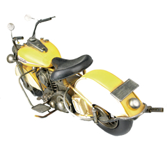 Imagem do Miniatura Moto Motorcycle Yellow 1216 Verito