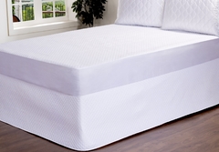 Saia para Cama Box Colchobox Matelasse Solteiro Branco