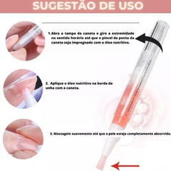 Kit 10 Canetas Óleo Hidratante de Cutícula Revitalizador: Cuide das Suas Unhas com Estilo e Praticidade