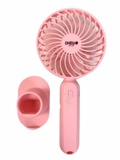 Mini Ventilador Portátil Recarregável Com Suporte Ohey DL-501