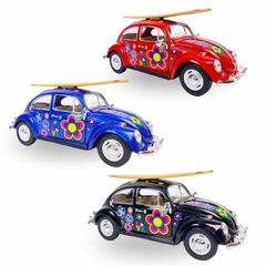 Miniatura De Carro Fusca 1967 Com Prancha De Surf Em Metal Maisto - comprar online