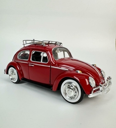 Miniatura De Carro Fusca 1966 Beetle Em Metal Maisto