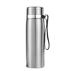 Garrafa Térmica em Aço Inoxidável 800ml - Mantenha sua Bebida Quente ou Fria por Mais Tempo C/ Vedação - MLK UP STORE LTDA