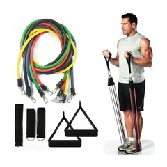 Kit Elásticos Para Exercícios Multi Tarefas Resistentes Fitness na internet