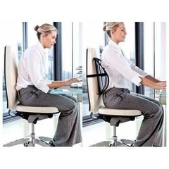 Imagem do Apoio Lombar Ergonômico Corretor Postural Suporte Ortopédico Confortável