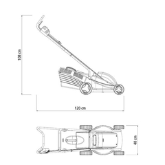 Cortador de Grama Elétrico 1300 W 220 V (350 mm) TRAMONTINA - comprar online