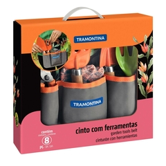 Kit Ferramentas para Jardim com Cinto (8 Peças) TRAMONTINA - MLK UP STORE LTDA