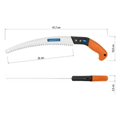 Serrote de Poda Tramontina 12,5" - Corte Preciso e Durável 320mm - MLK UP STORE LTDA