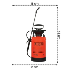 Pulverizador Manual Laranja (5L) FORTH