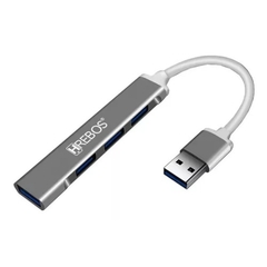 ADAPTADOR HUB USB 1 ENTRADA USB 3.0 + 03 ENTRADAS USB 2.0