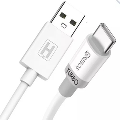 Cabo de Dados e Carregamento Turbo 4.0 Tipo C e USB - 2 Metros