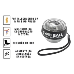 FORTALECEDOR MUSCULAR DE PUNHO POWER BALL WRISTBALL