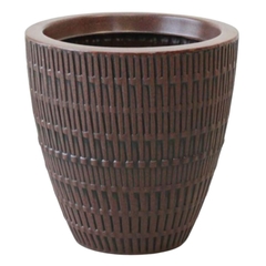 Vaso Bambu Redondo 50 (55L) Carvalho NUTRIPLAN - comprar online