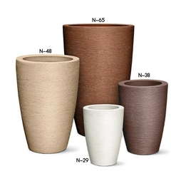 Vaso Grafiato Cônico 48 (25L) Cor Ferrugem NUTRIPLAN na internet