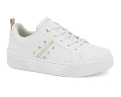 TENIS RAMARIM 83103 BRANCO/DOURADO - comprar online