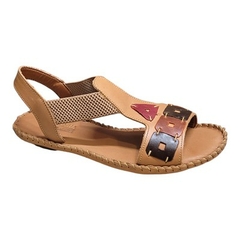 SANDALIA GRACINHASHOES COURO 125 CARAMELO/CAFE