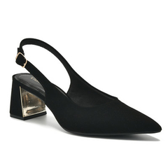 SLINGBACK VIA MARTE 155-001-01 PRETO