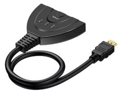 Divisor Hdmi Switch 3x1 Adaptador Cabo 3 Entradas E 1 Saída ACES0021 na internet