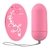 Vibrador Bullet Egg Controle Sem Fio Floral 20 Vibracoes Rosa - Importado