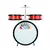 Bateria infantil Custom Kids - vermelha