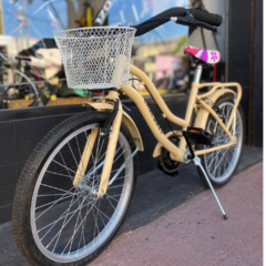 BICICLETA PLEYERA RODADO 20 DE NENA BEIGE - comprar online