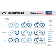 CUBIERTAS MITAS 29x2.45 KRATOS TUBELESS SUPRA PARA ENDURO