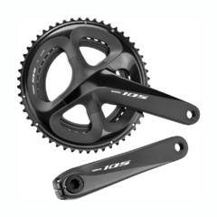 PLATO Y PALANCA SHIMANO 105 R7000 DE RUTA 53-39 - comprar online