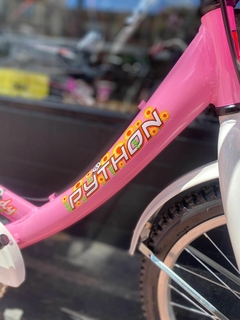 Imagen de BICICLETA DE NIÑA RODADO 20 PYTHON COLOR ROSA