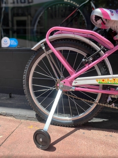 BICICLETA DE NIÑA RODADO 20 PYTHON COLOR ROSA