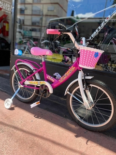 BICICLETA DE NIÑA RODADO 16 PYTHON COLOR ROSA - CHACBIKES