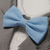 Gravata Borboleta Azul Bebe Adulto Ba101