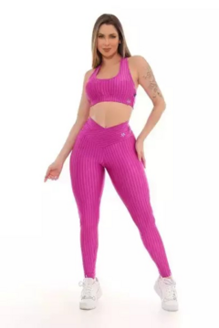 Conjunto 3D Original Legging e Top Nadador Poliamida