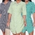 Kit 3 Vestido Chemise Feminino Listrado Moda Blogueira - comprar online