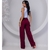 Calça Pantalona Tipo Lãzinha Feminina com Bolso e Cordão - comprar online