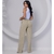 Calça Pantalona Tipo Lãzinha Feminina com Bolso e Cordão - comprar online