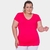 Blusa Feminina Plus Size Decote V - comprar online